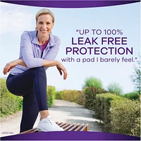 Discreet Heavy Long Incontinence Pads, 39 Count