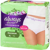 Discreet, Postpartum Incontinence Underwear, Maximum