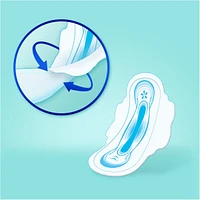 Serviettes Always Ultra Thin, régulières avec ailes, taille 1, non parfumées