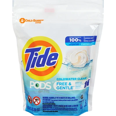 Free & Gentle, Liquid Laundry Detergent Pods