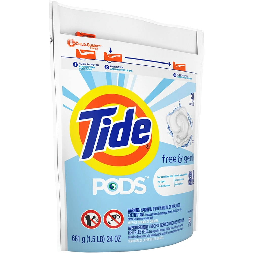 Free & Gentle, Liquid Laundry Detergent Pods