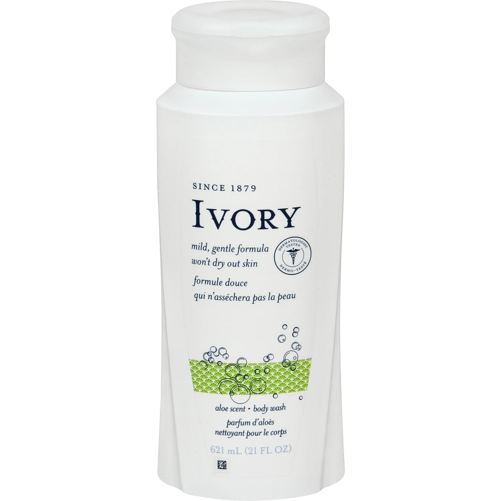 Ivory Body Wash Aloe Scent 621 mL