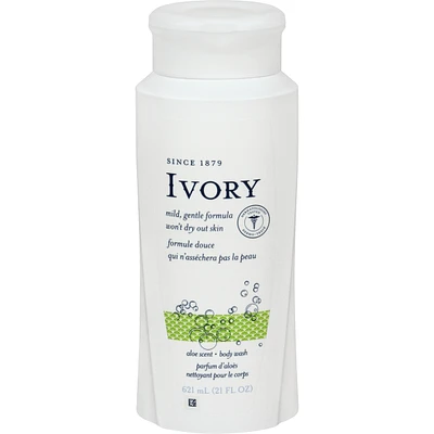 Ivory Body Wash Aloe Scent 621 mL