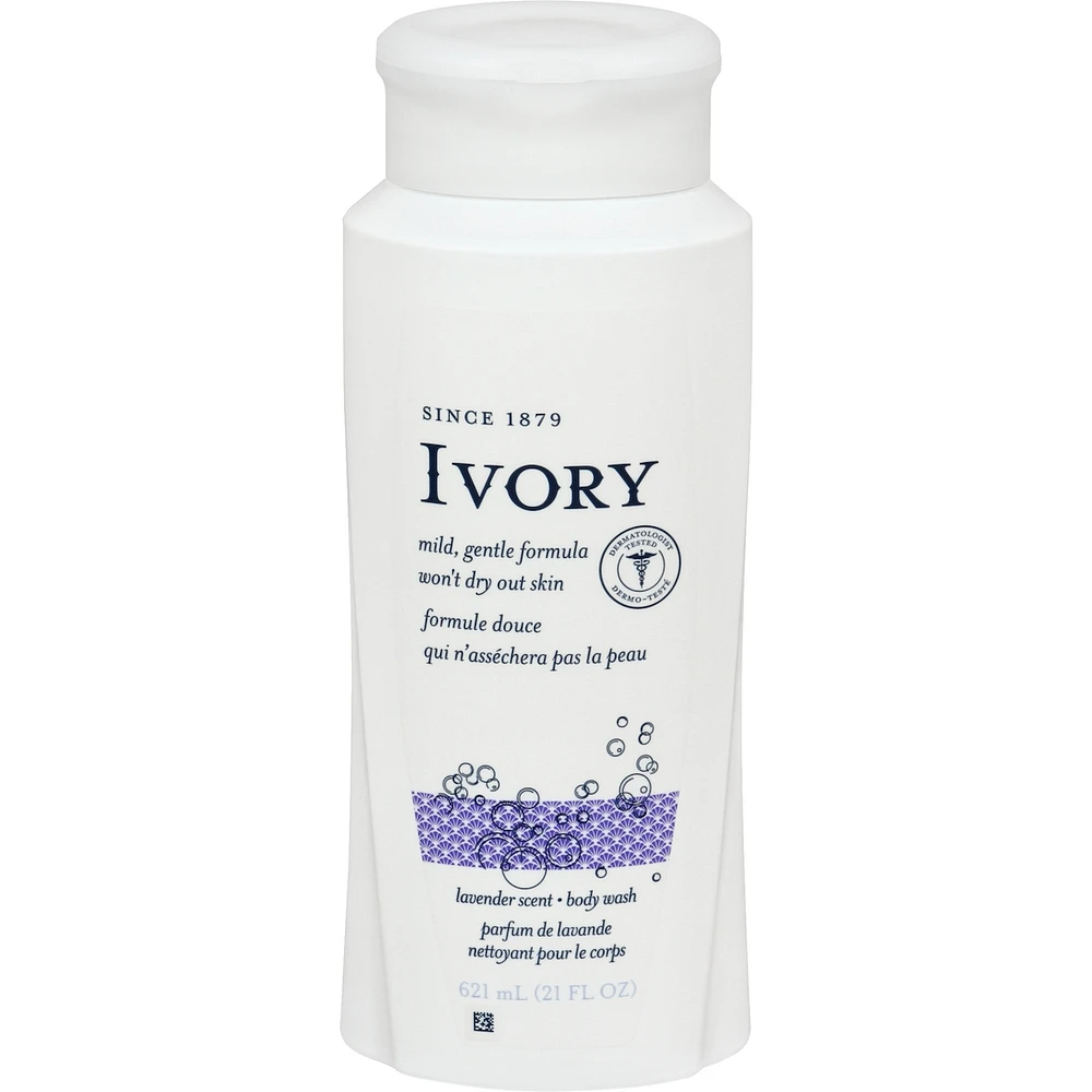 Ivory Body Wash Lavender Scent 621 mL