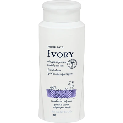 Ivory Body Wash Lavender Scent 621 mL