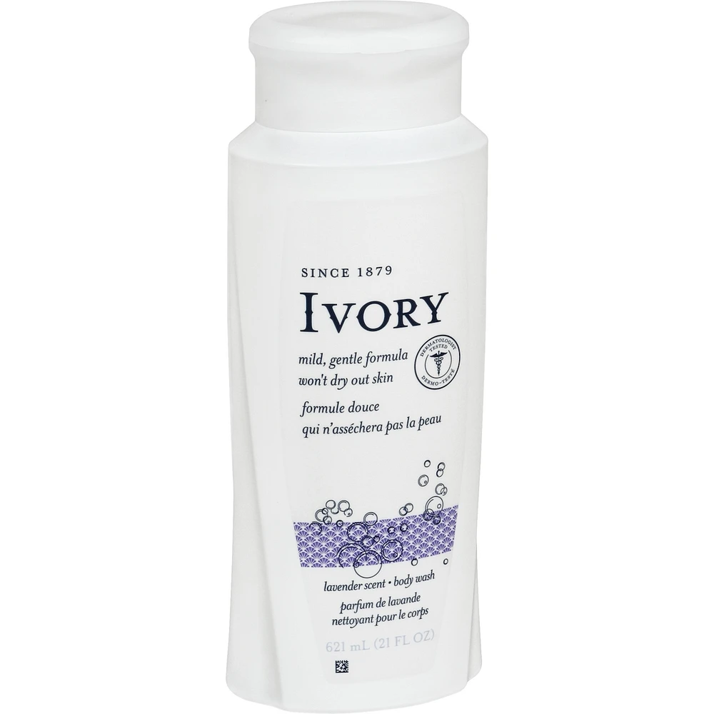 Ivory Body Wash Lavender Scent 621 mL