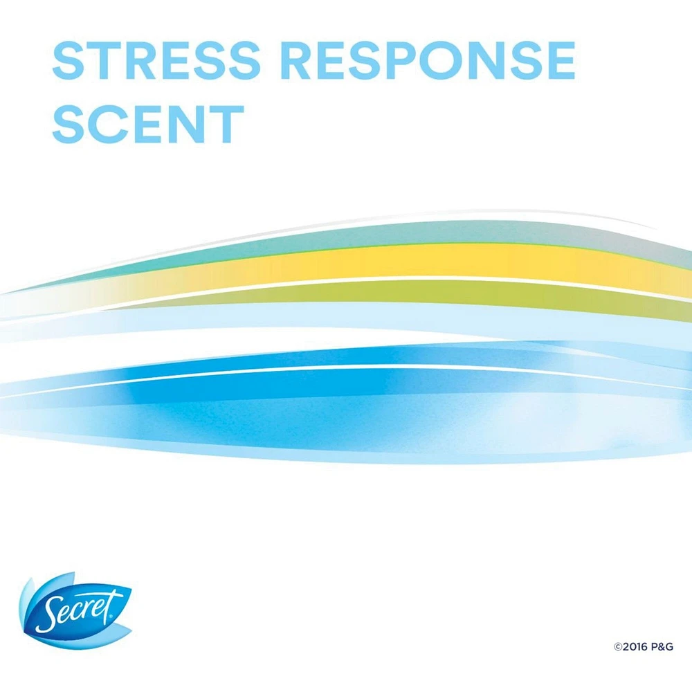 Clinical Strength Invisible Solid Antiperspirant and Deodorant, Stress Response