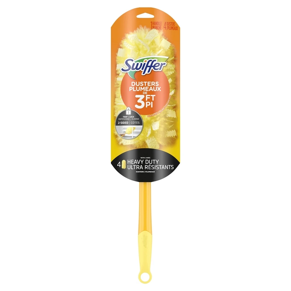Trousse de départ plumeaux avec manche extensible