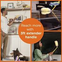 Trousse de départ plumeaux avec manche extensible
