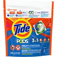 Liquid Laundry Detergent Pods, Original, 16 Count