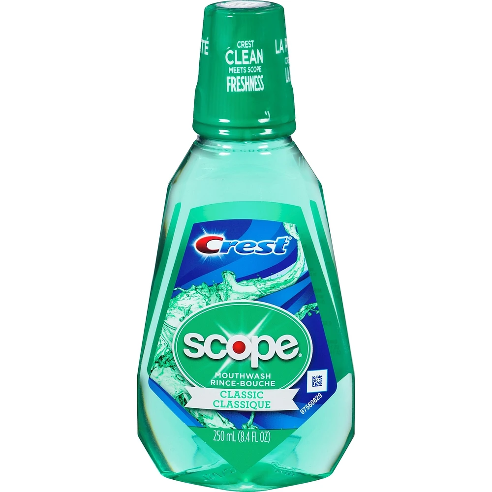 Crest Scope Classic Mouthwash, Original Formula