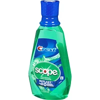 Crest Scope Outlast Mouthwash, Long Lasting Mint,  1 L