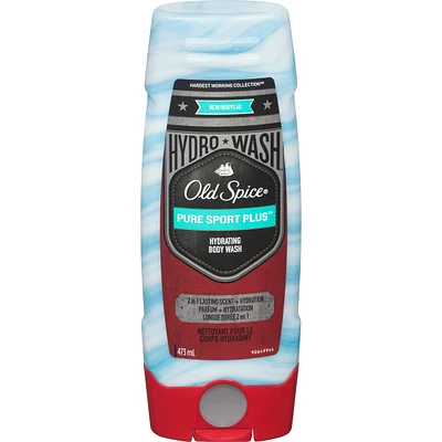 Old Spice Hydro Wash Body Wash Hardest Working Collection Pure Sport Plus 473ml