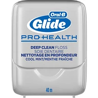 Oral-B Glide Pro-Health Deep Clean Dental Floss, Cool Mint, 40 m, Pack of 2