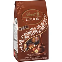 Truffes LINDOR au chocolat au lait et à la noisette  – Sachet