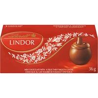 Truffes LINDOR au chocolat au lait – Boîte de trois