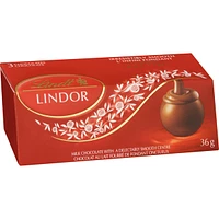 Truffes LINDOR au chocolat au lait – Boîte de trois