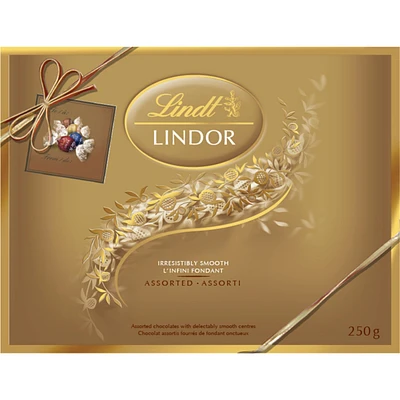 Lindt LINDOR Prestige Assorted Chocolate Truffles Box 250g