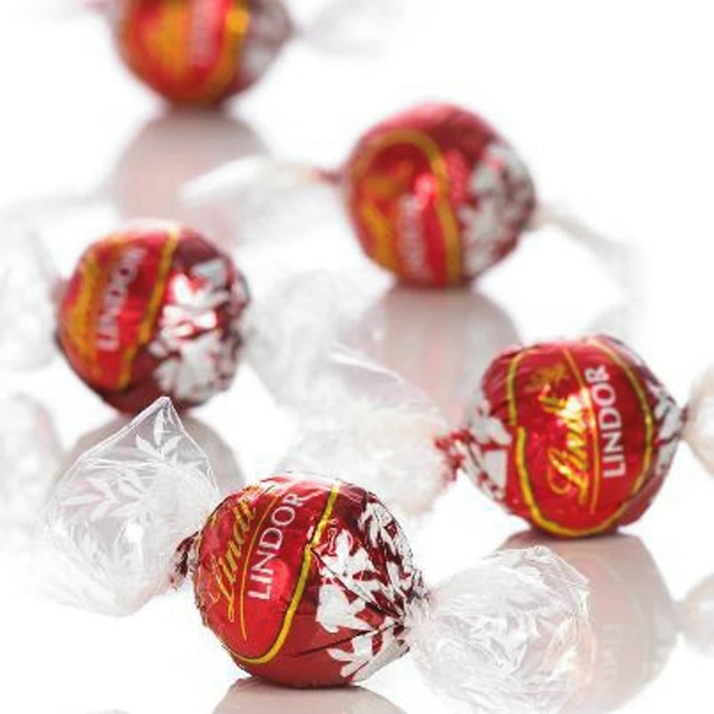 Truffes LINDOR au chocolat au lait Lindt – Boîte 156 g