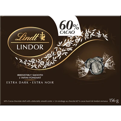 Un enrobage au chocolat % cacao fourré de fondant onctueux extra noir