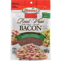 Miettes de bacon moins de gras