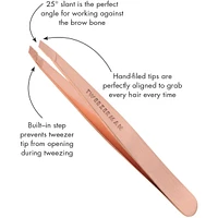 Tmi Slant Tweezer Rose Gold