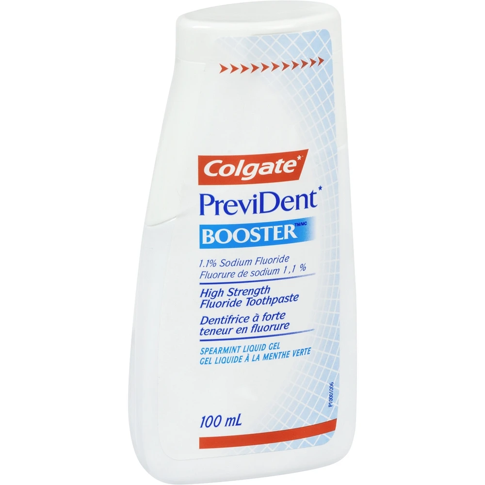Colgate*PreviDent* Booster PLUS 1.1% Neutral Sodium Fluoride Toothpaste, 100 ml