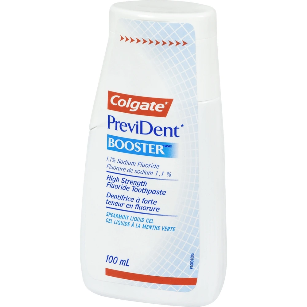 Colgate*PreviDent* Booster PLUS 1.1% Neutral Sodium Fluoride Toothpaste, 100 ml