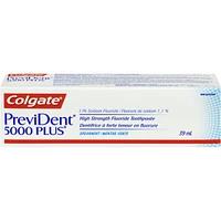 Colgate*PreviDent* Booster Plus 5000 ppm Fluoride Anti Cavity Toothpaste, Mint, 39 ml
