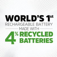 Recharge Power Plus Rechargeable AA Batteries