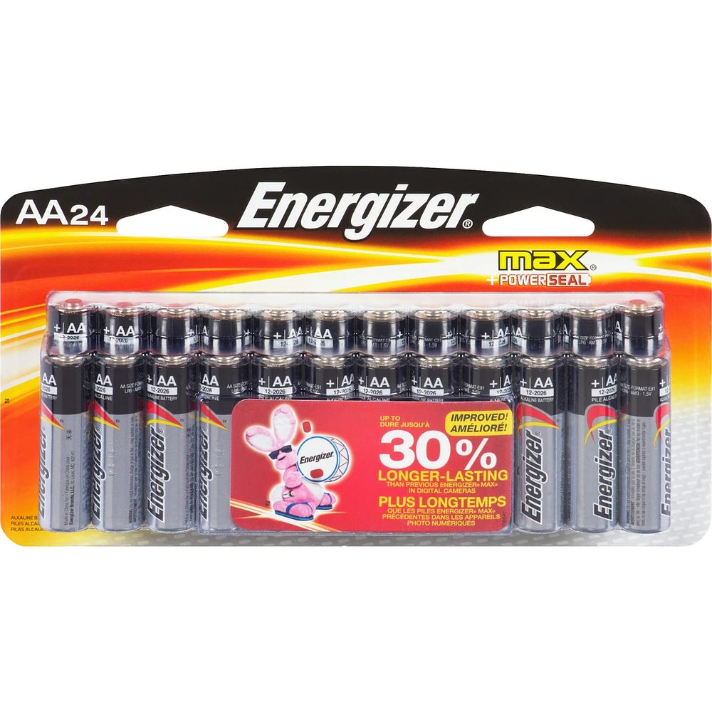 MAX Alkaline AA Batteries