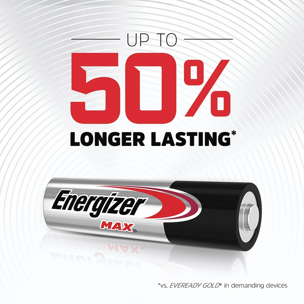 MAX Alkaline AA Batteries