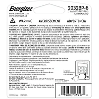 2032-6 Battery