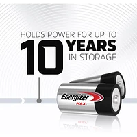 MAX Alkaline C Batteries