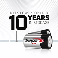 MAX Alkaline D Batteries