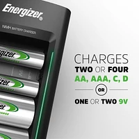 Recharge Value Charger for NiMH Rechargeable AA an
