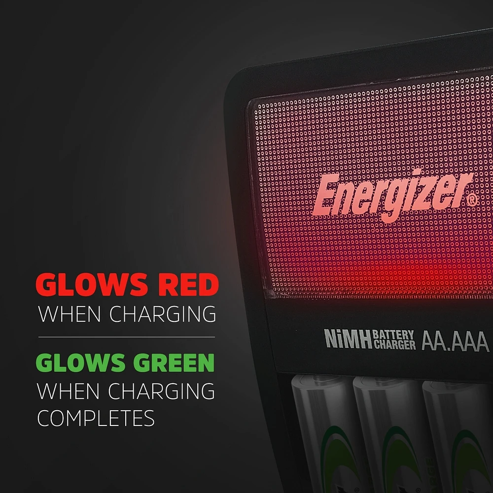Recharge Value Charger for NiMH Rechargeable AA an