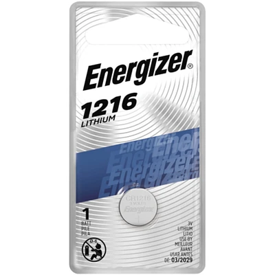 Pile miniature Energizer 1216 au lithium