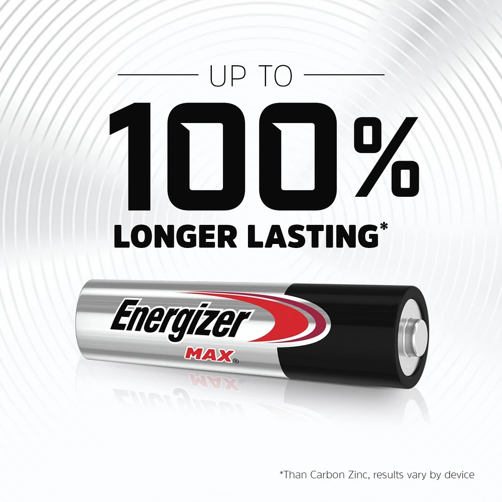 MAX Alkaline AAA Batteries