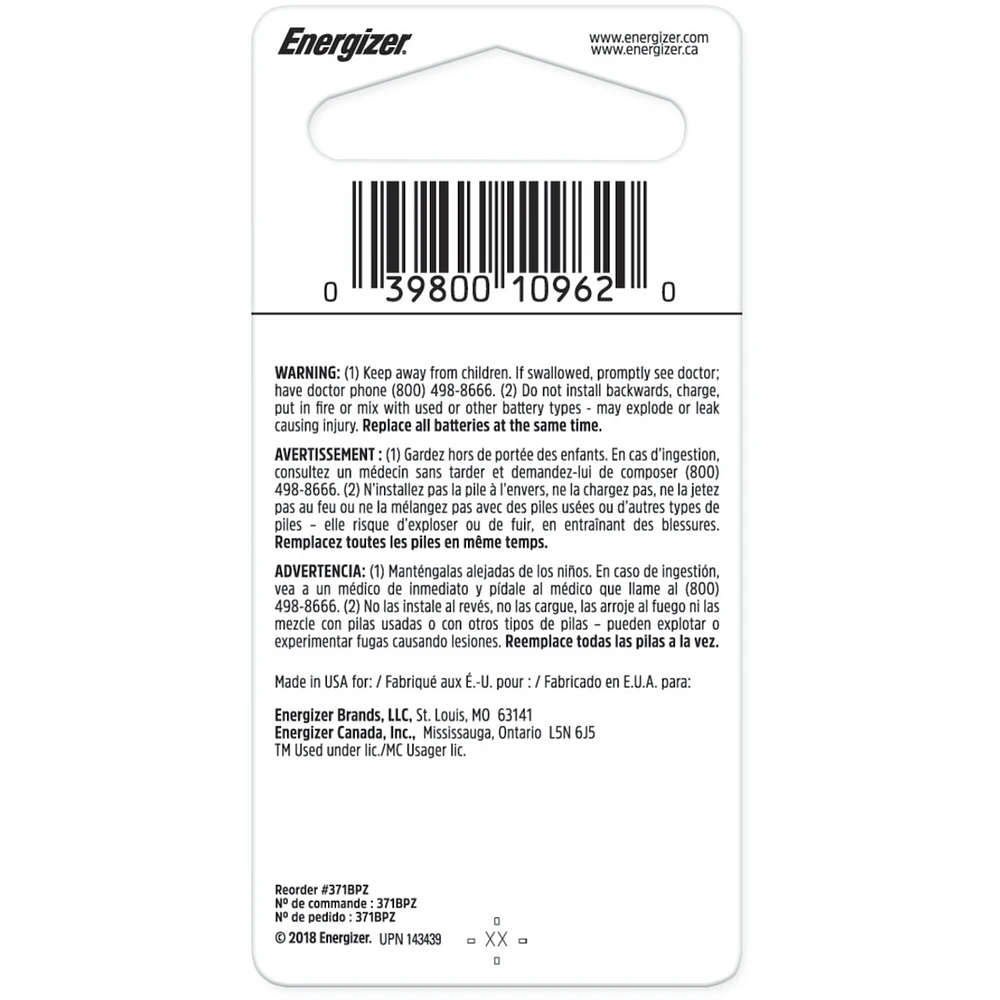 Silver Oxide Button Battery
