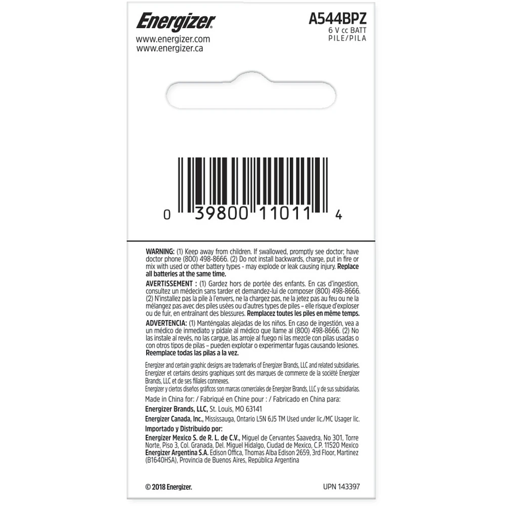 A544 Batteries