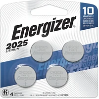 Pile miniature Energizer 2025 au lithium