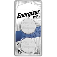 2450 Lithium Coin Battery, 2 Pack