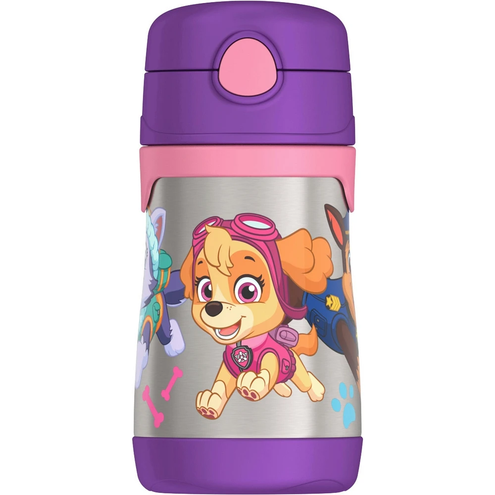 FUNtainer® Water Bottle w/ Straw Paw Patrol (Girl)