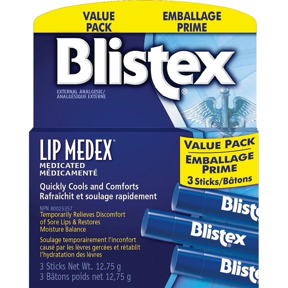 Lip Medex® Stick 3-PK