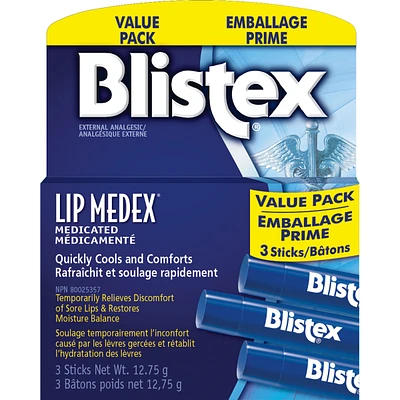 Lip Medex® Stick 3-PK