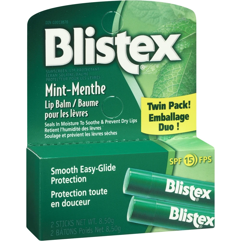 Mint Lip Balm 2-PK