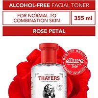 Rose Petal Alcohol Free Witch Hazel Face Toner with Aloe Vera formula 355ml