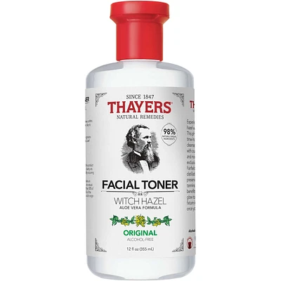Original Alcohol-Free Witch Hazel Face Toner with Aloe Vera
