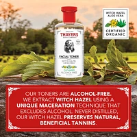 Cucumber Alcohol-Free Witch Hazel Face Toner with Aloe Vera
